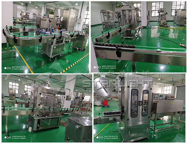 自動(dòng)化香油液體灌裝機(jī)/全套大型全自動(dòng)香油灌裝流水線