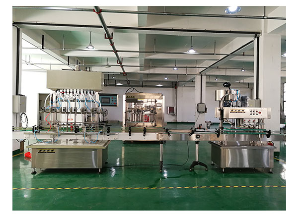 全自動蘋果醋液體灌裝機械