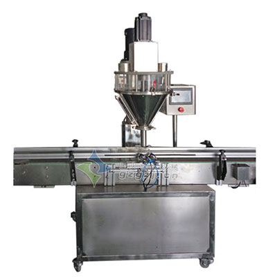 粉劑灌裝封罐機_全自動粉劑灌裝機